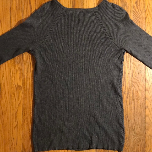 Calvin Klein Crew Neck Sweater w Shoulder Detail - Picture 2 of 2